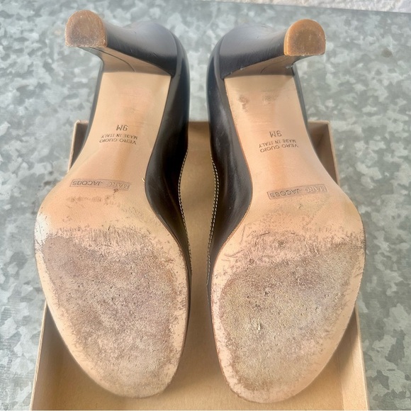 Marc Jacobs T- Strap Maryjanes black leather size 9 - Picture 5 of 10